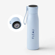FLEAU One zelfreinigende waterfles met UV-C-dop in lichtblauw